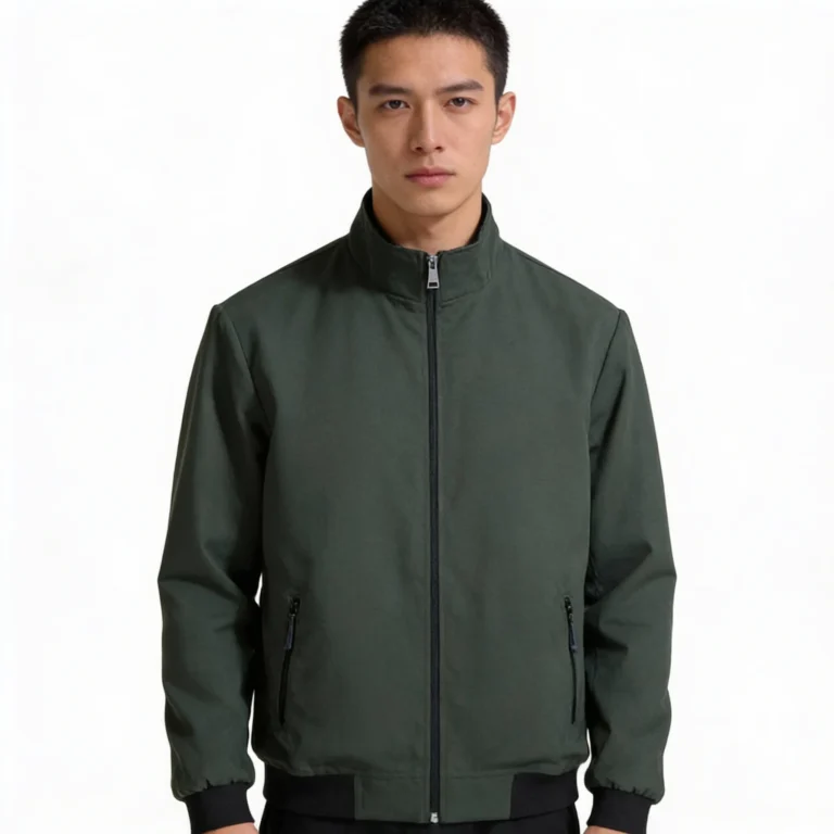 Men’s Chini gura Fabric Premium Winter Jacket – olive